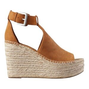 Marc Fisher Able Espadrille Wedge Sandals In Black